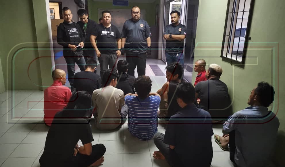 Tiga Tokan Antara 12 Lelaki Ditahan AADK | Sabah Post