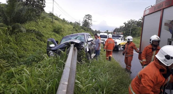 Kalau Belum Ajal, Warga Emas Parah Dalam Kemalangan Di 