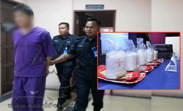 Bawa Masuk Syabu  5 3KG Melalui Lapangan Terbang Tawau 