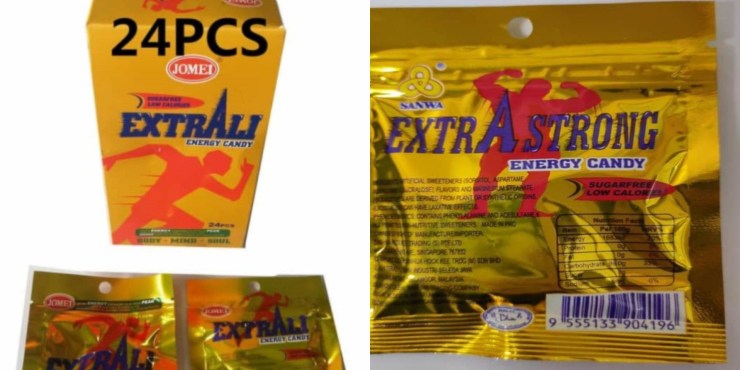 Gula-Gula 'Ubat Kuat' Produk Energy Candy Mengadungi Racun 