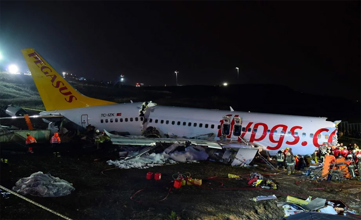 Pesawat Tergelincir, Badan Pesawat Pecah & Tiga Disahkan ...