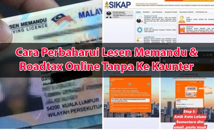 Lesen renew mysikap jpj Langkah