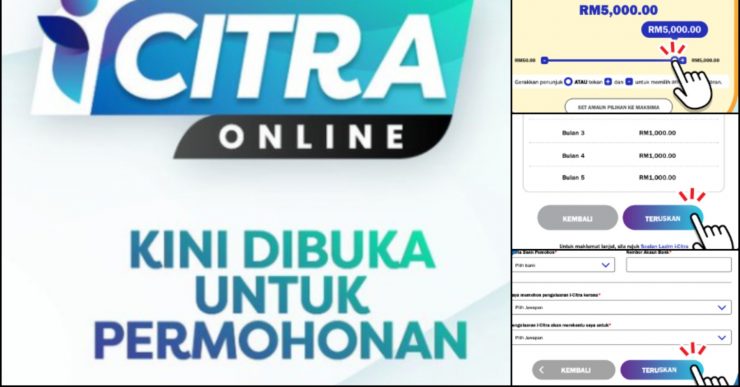 Permohonan citra tempoh i Semakan Status